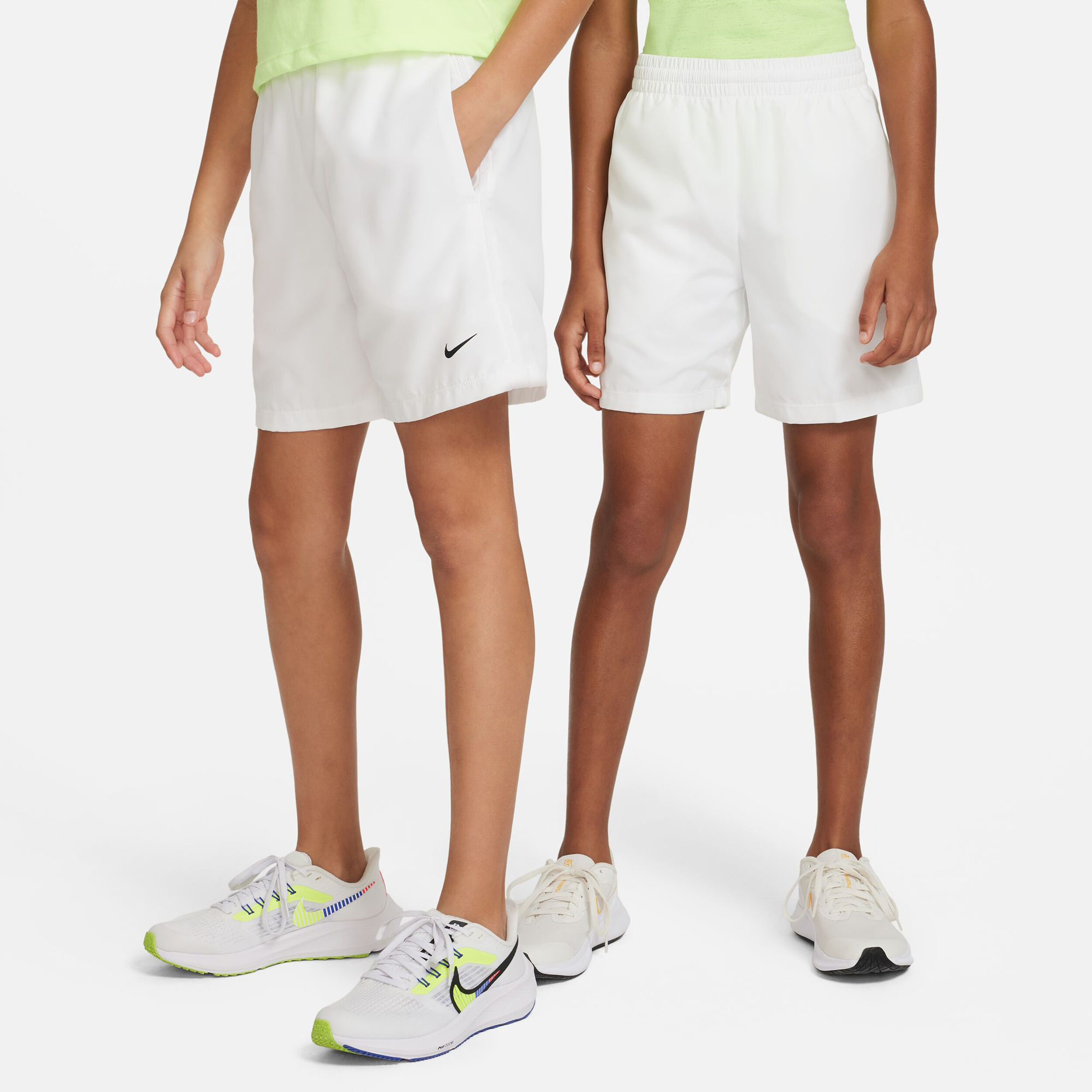 Boys white tennis shorts online