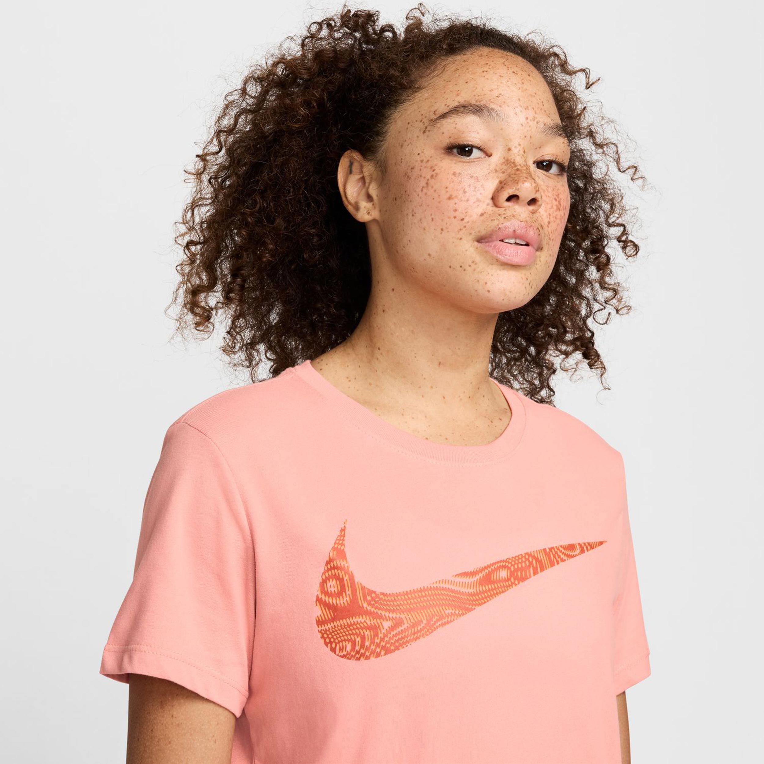 Dri Fit Slam Short T Shirt Women Apricot