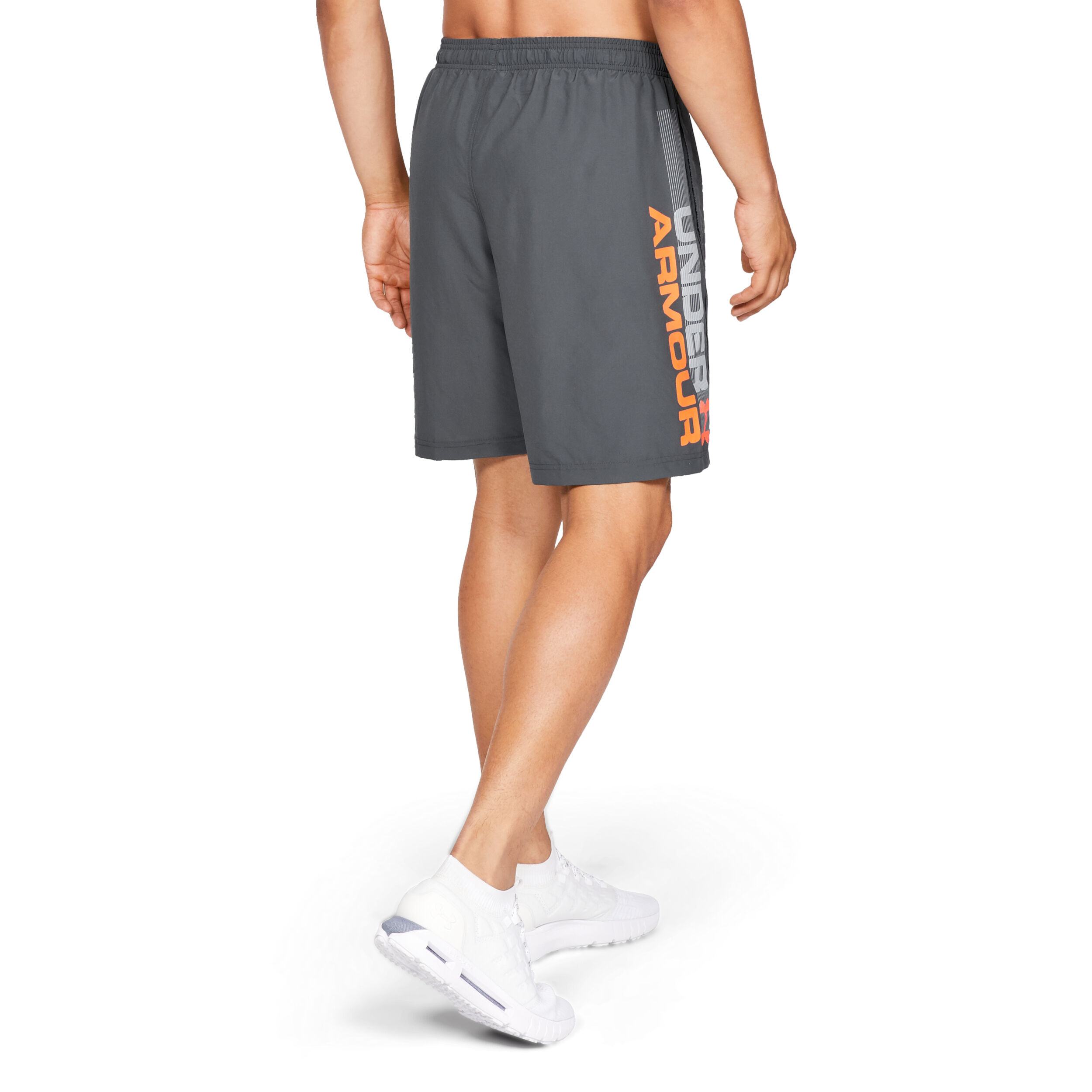 Men's ua woven graphic wordmark shorts online