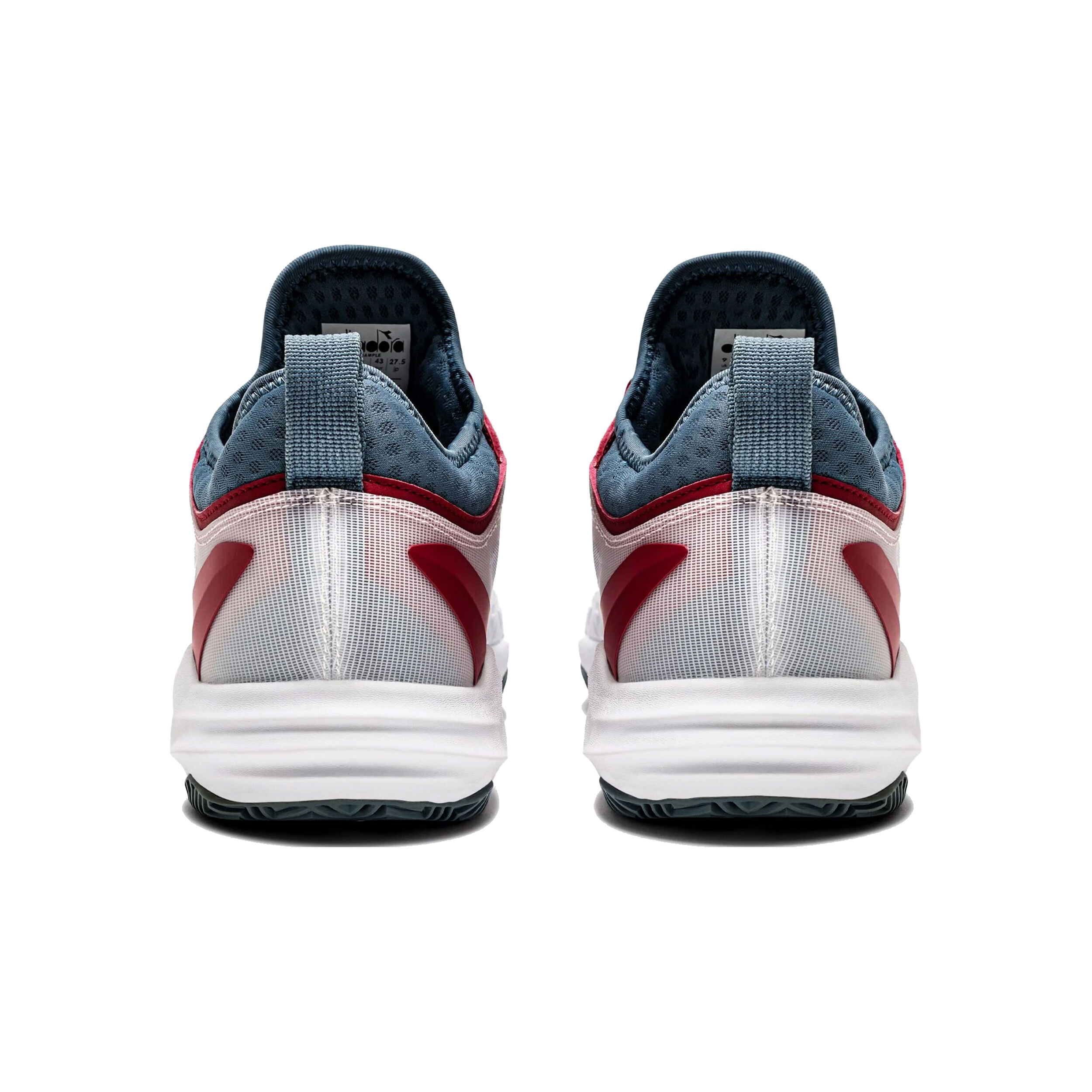 Buy Diadora Speed Blushield Fly 4 Clay Court Shoe Men White Petrol online Tennis Point COM