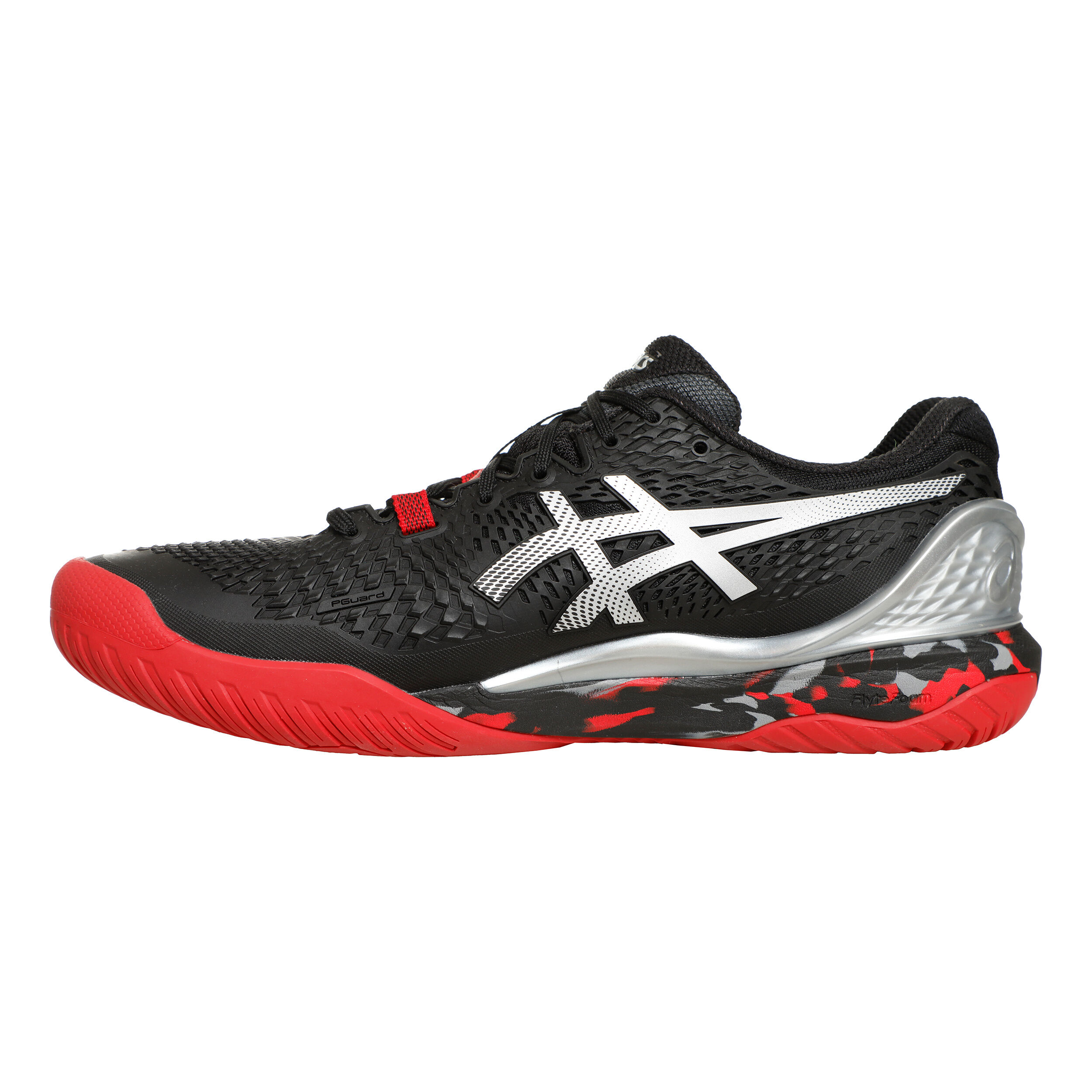 ASICS GEL-Resolution 9 All Court Shoe Men Black, Silver | Tennis-Point