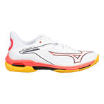 Mizuno Tennis shoes Mizuno Wave Exceed Tour 6 Clay Court Shoe Men-White,Coral