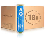 Dunlop Australian Open 4 Ball Tube