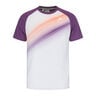 Performance T-Shirt Men - white, violet