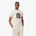 Lacoste T-Shirt Lacoste Signature T-Shirt Men - white, multicoloured