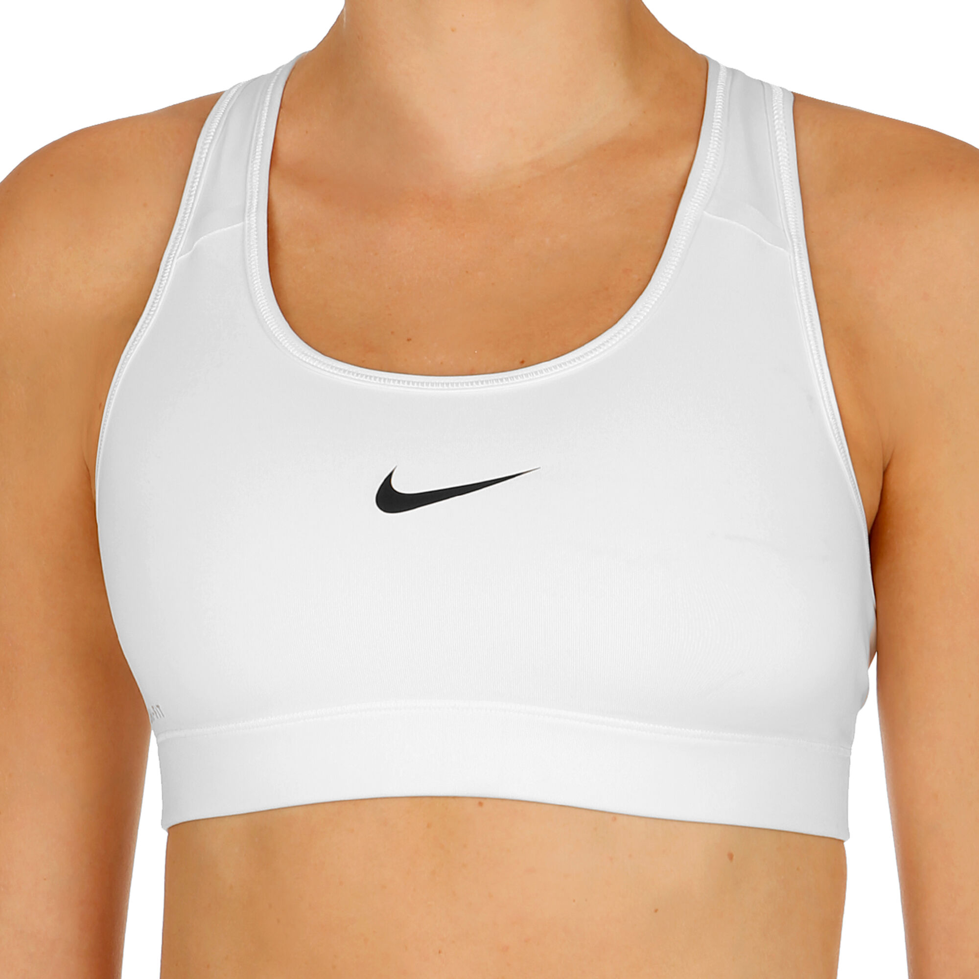 Nike Womens Pro Victory Compression Sports Bra Black/Black/(White) XL