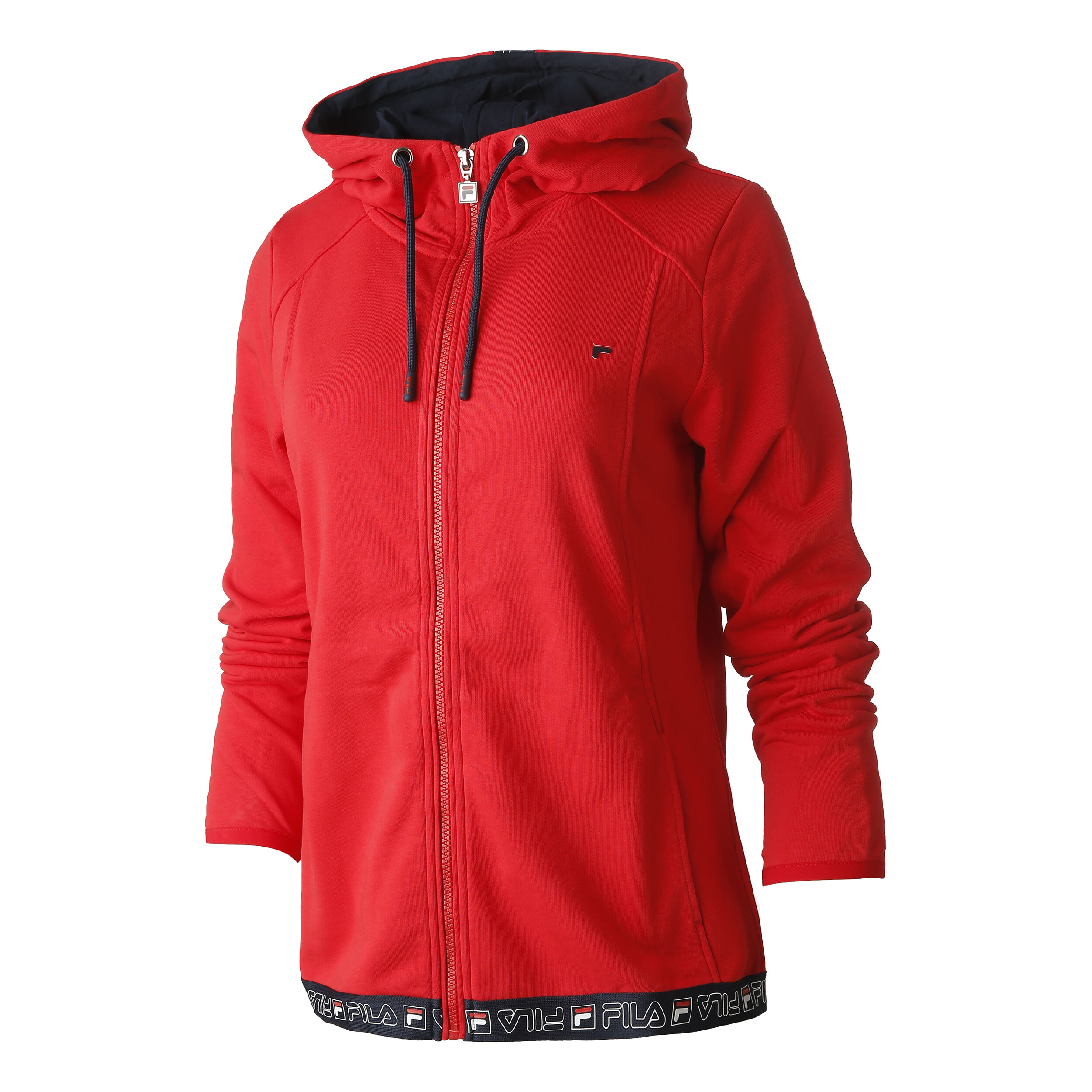 Buy Fila Jadyn Zip Hoodie Women Red Dark Blue online Tennis Point COM