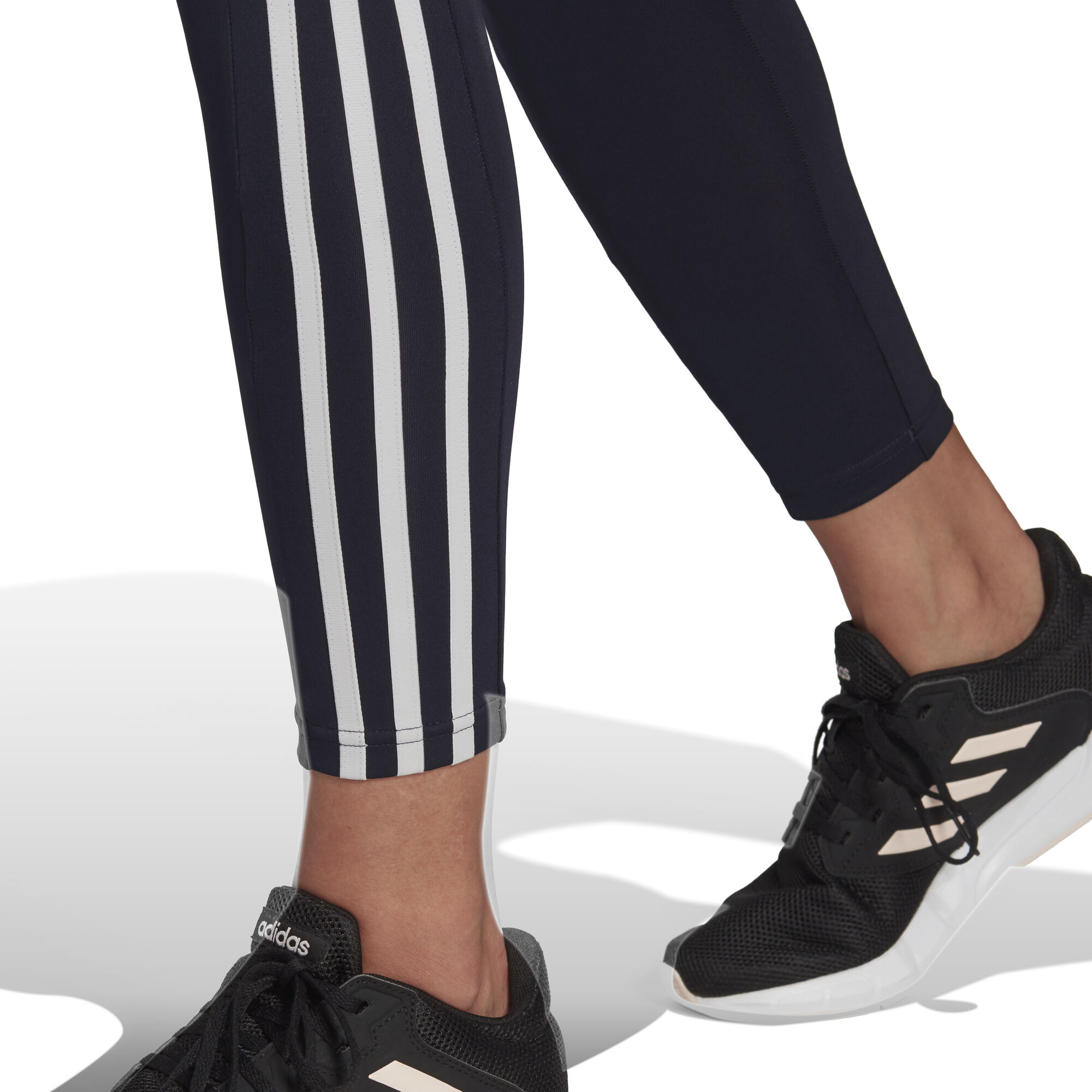 Buy adidas Designed To Move High-Rise 3-Stripes 7/8 Sport Tight Women Blue,  White online