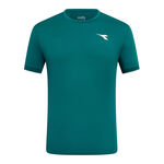 Diadora Tennis apparel Diadora Match T-Shirt Men-dark green