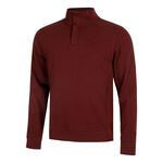 Wilson Clothing Wilson Tennis Club 1/2 Zip Mock Sweatshirt Men - berry, 