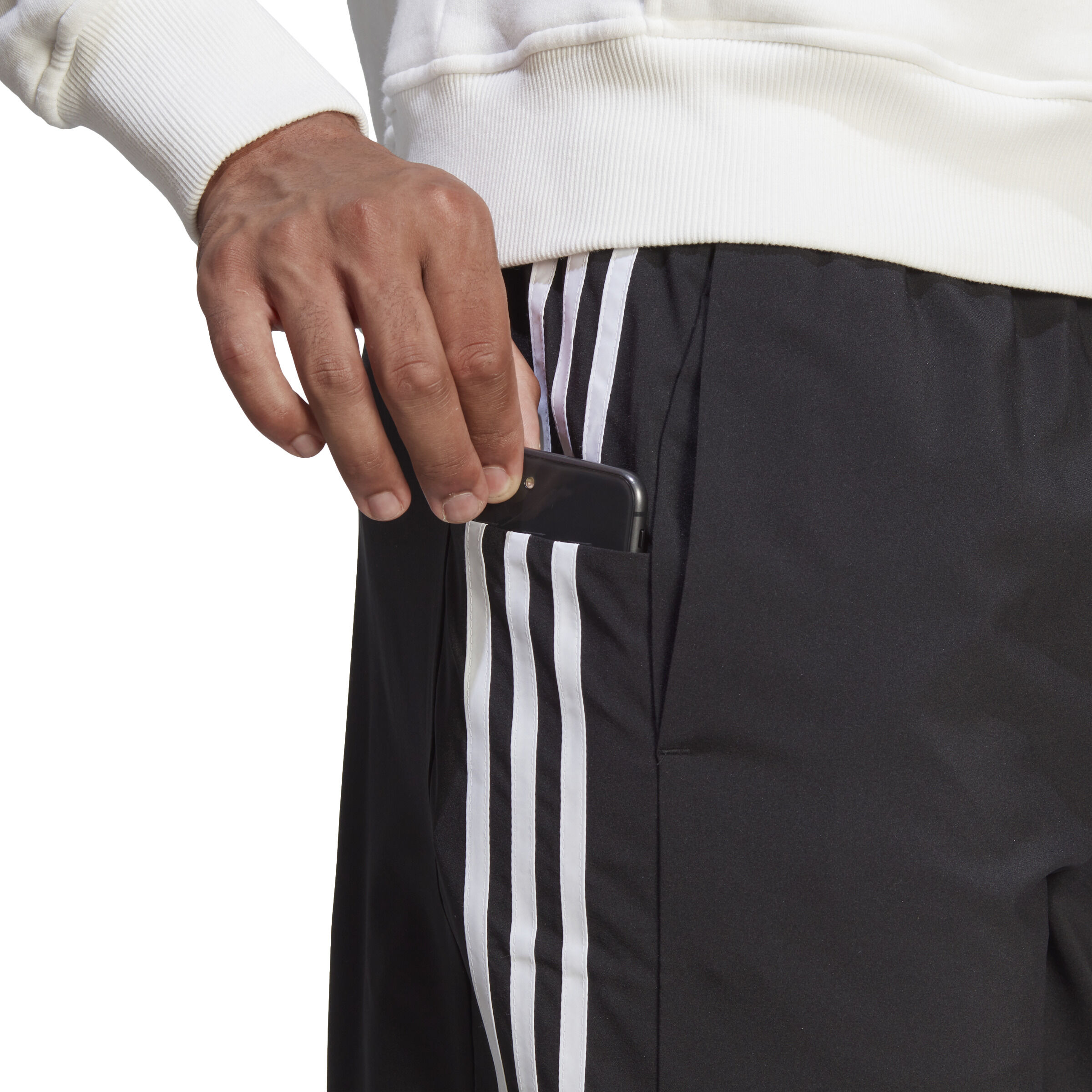 Buy adidas Essentials AEROREADY Chelsea 3 Stripes Shorts Men Black White online Tennis Point COM