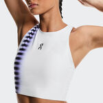 On Tennis apparel On Court Crop Top Edge Tank top Women-white, black
