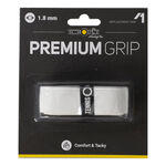 Tennis-Point Replacement grips Tennis-Point Premium Grip 1 Pack-White