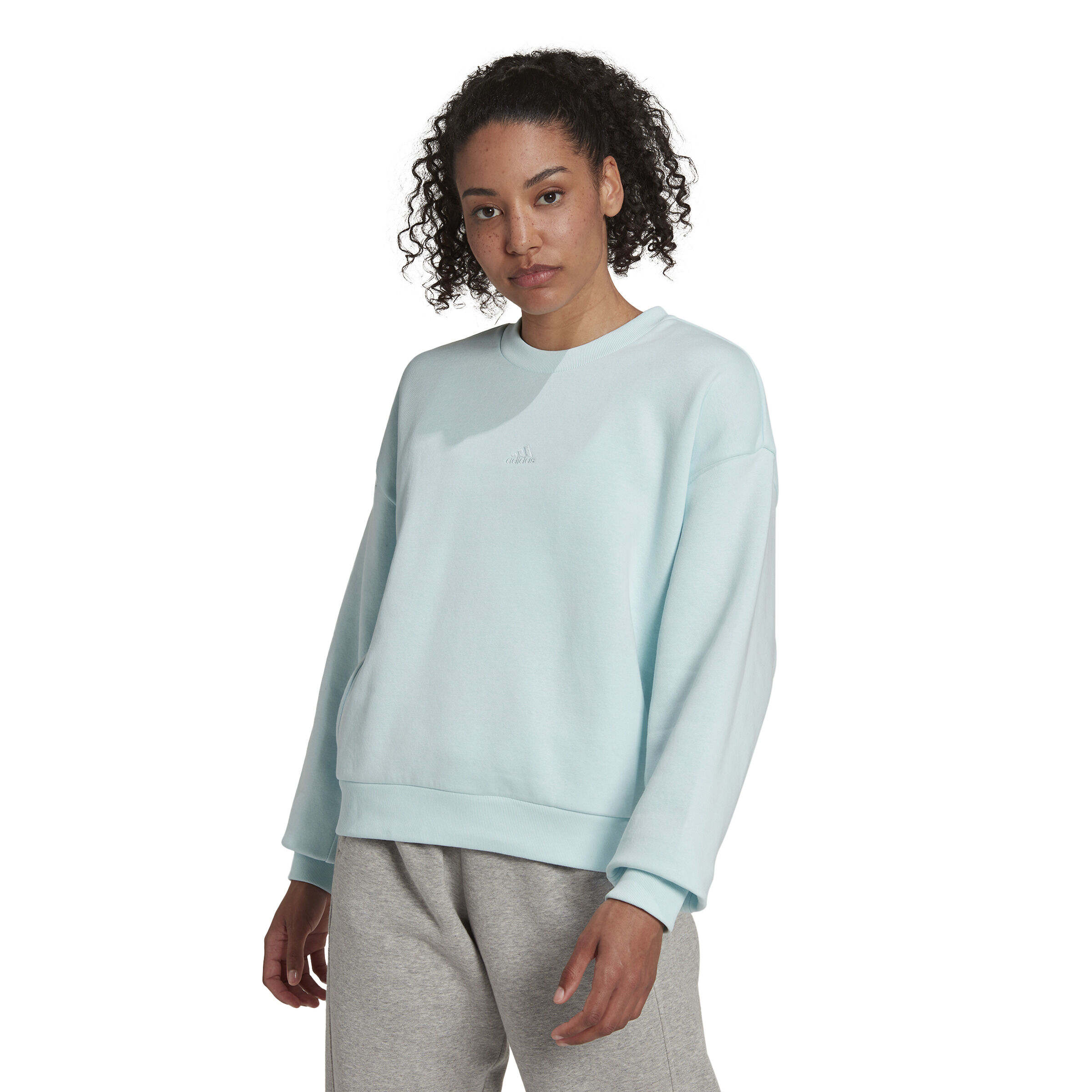 Adidas mint green sweatshirt shop
