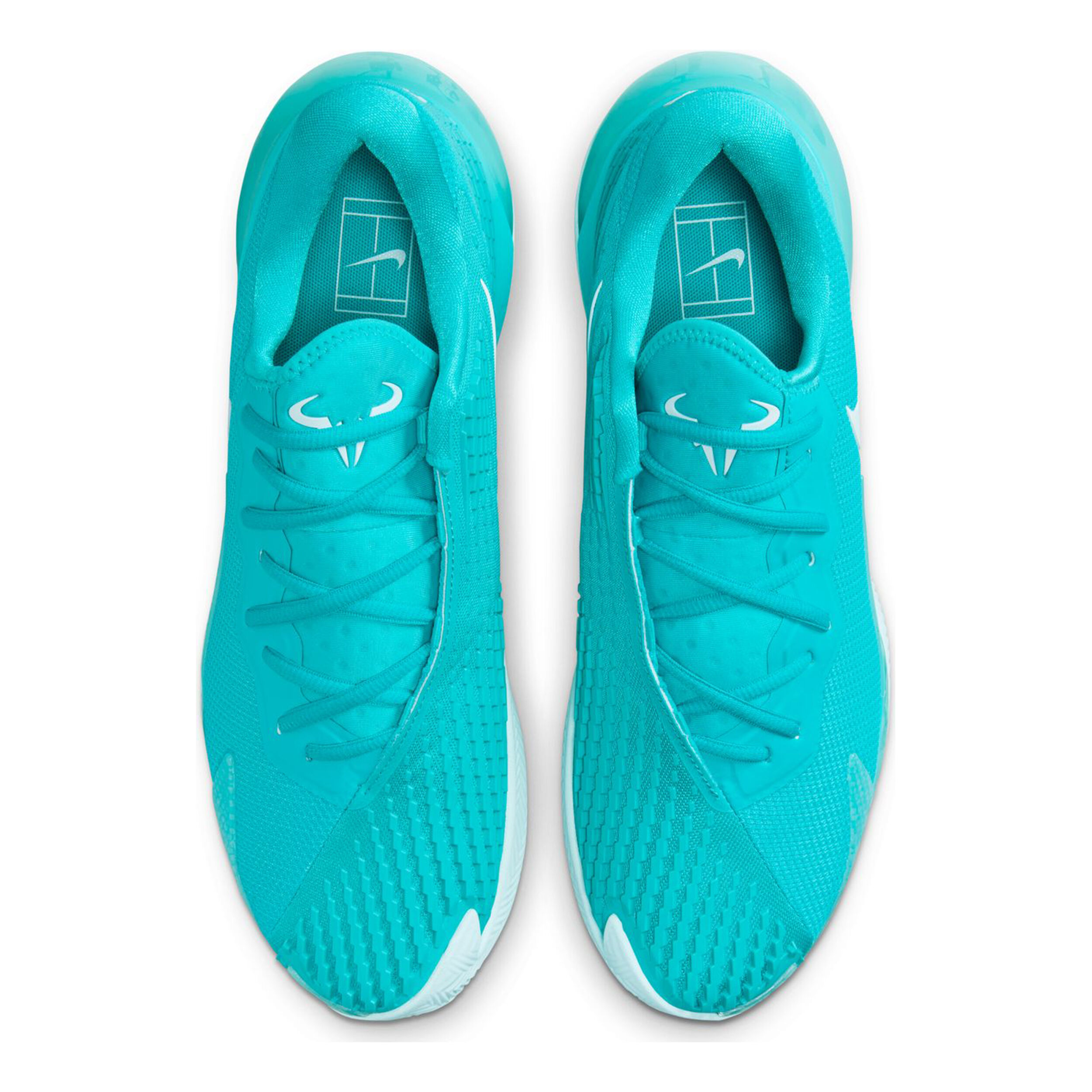Air Zoom Vapor Cage 4 Rafa Clay Court Shoe Men Turquoise White