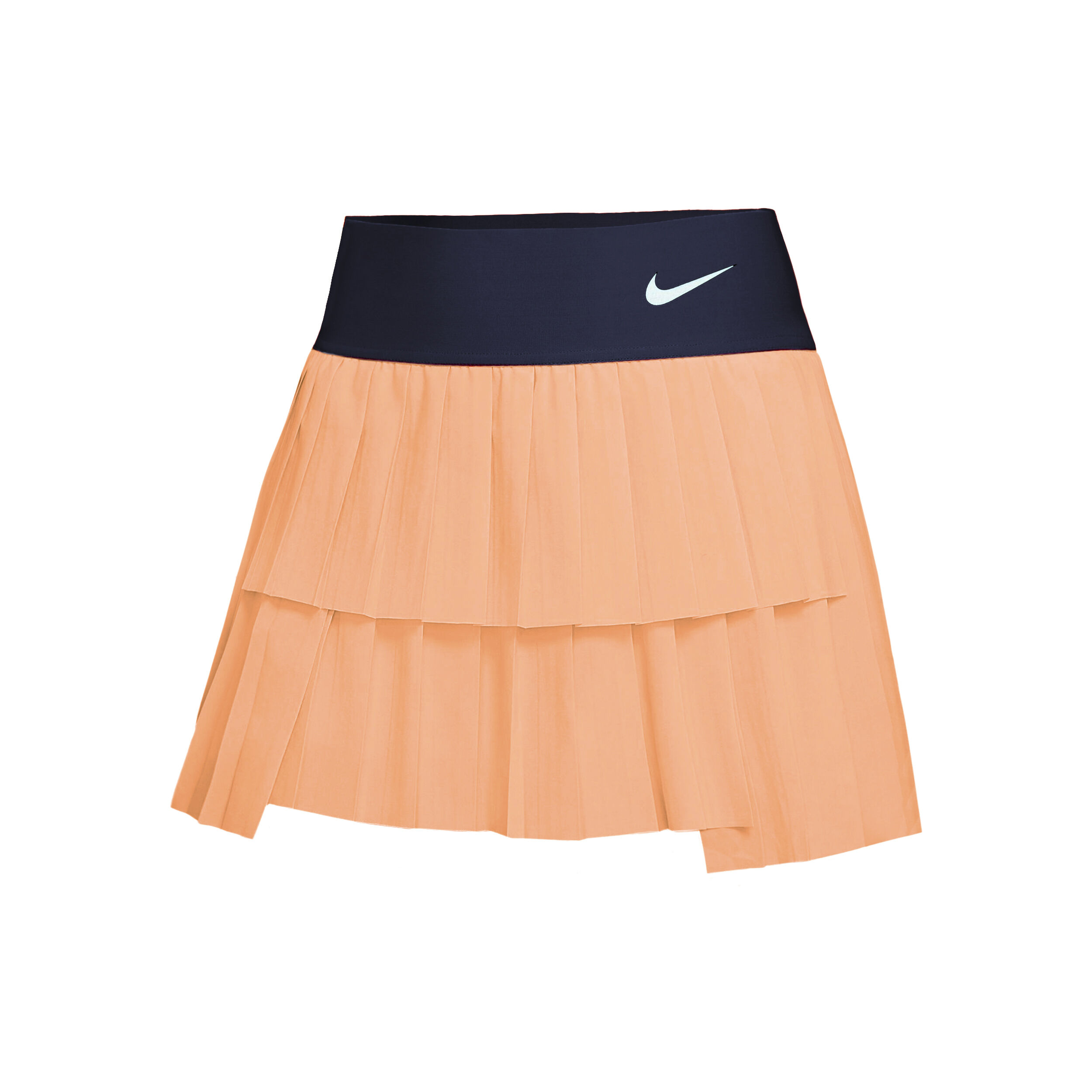nike orange tennis skirt