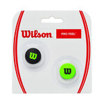 Wilson Racket accessories Wilson Blade Pro Feel Blade Dampener 2 Pack-Black,Green