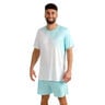 Crew 2.0 T-Shirt Men-turquoise, white