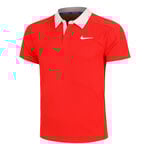 Nike Clothing Nike Court Dri-Fit Advantage Slam Polo Men-Red,White