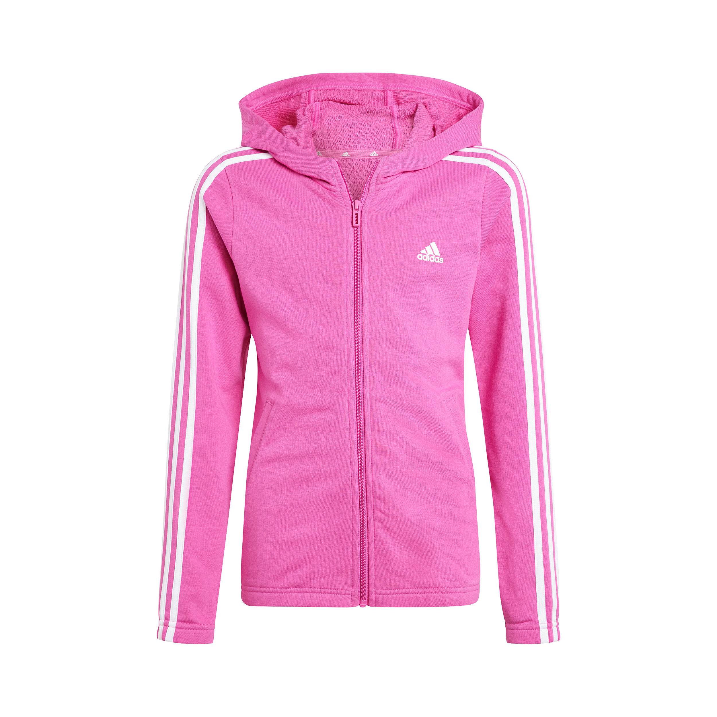 Girls pink adidas hoodie outlet