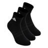 Essentials Ankle 3P Tennis socks Unisex-black