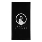 Quiet Please Towels Quiet Please Performance 70x140cm Towel-Black