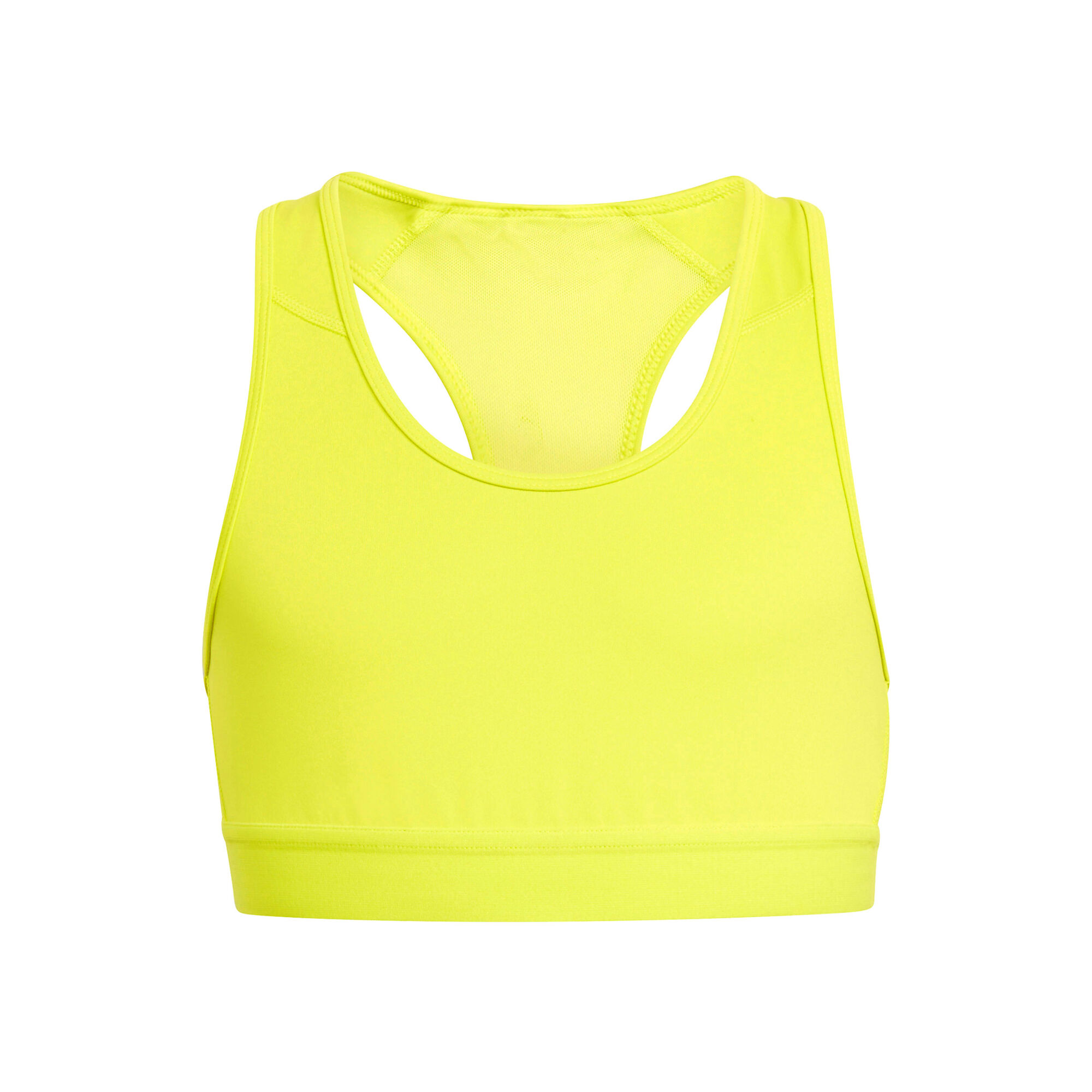 Buy adidas Alphaskin Sports Bras Girls Neon Yellow online