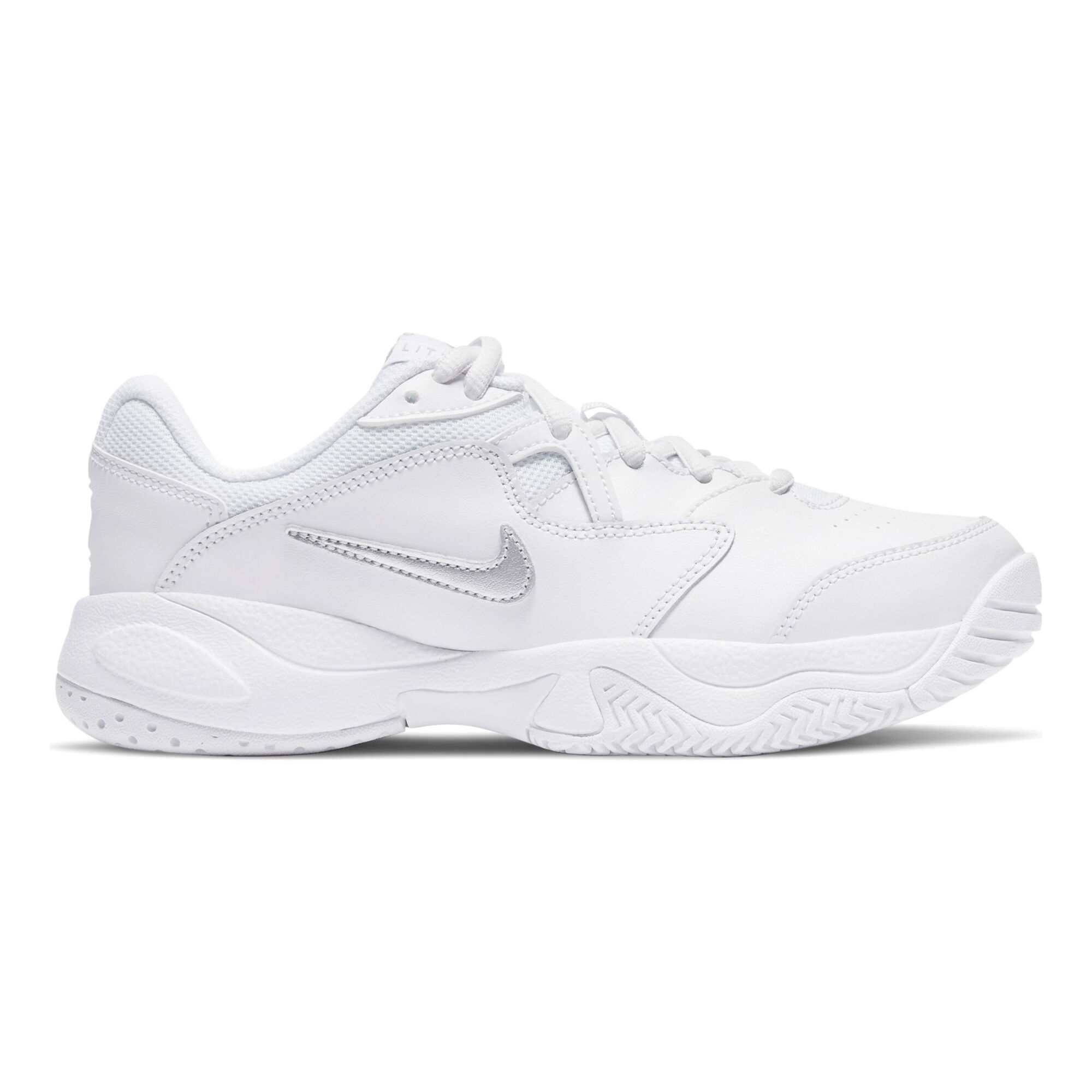 dauw veelbelovend Groenten buy Nike Court Lite 2 All Court Shoe Kids - White, Silver online | Tennis -Point