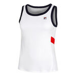 Fila Clothing Fila Lissy Tank Top Women-White,Dark Blue