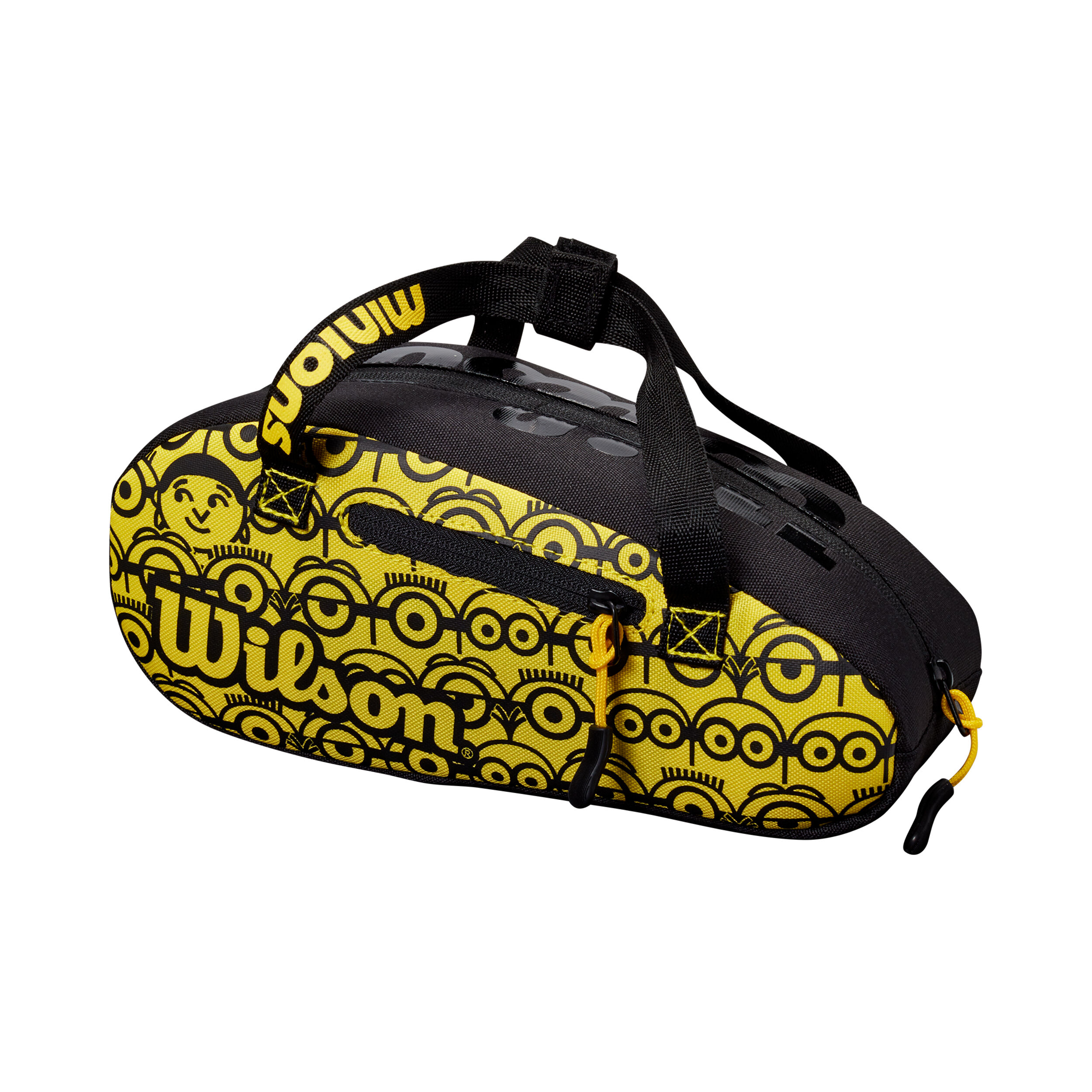 Minions Mini Racket Bag - Black, Yellow