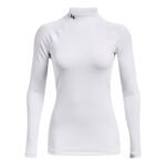 Under Armour Clothing Under Armour Coldgear Authentics Mockneck Long Sleeve Women-White