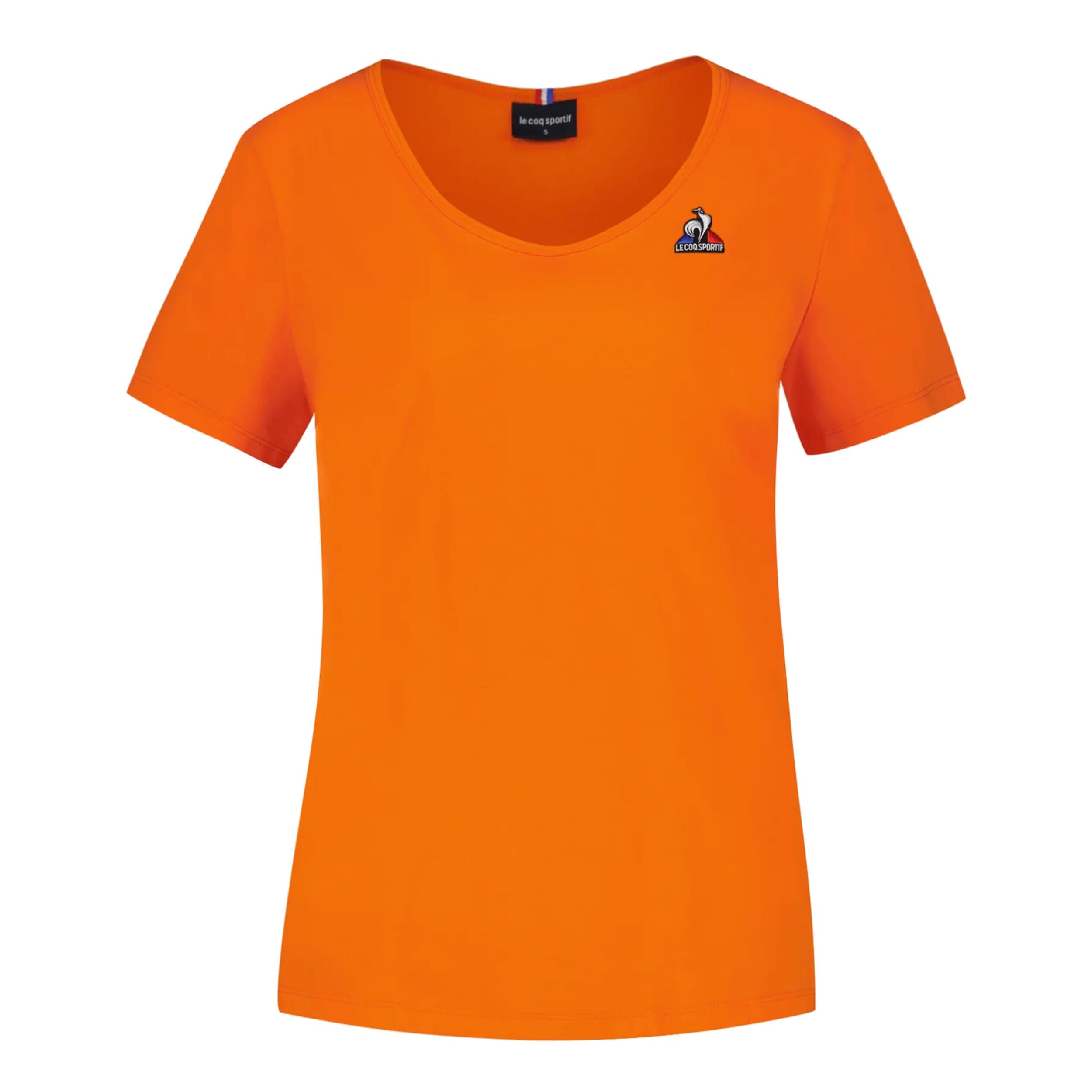 T shirt le 2025 coq sportif orange