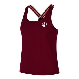 Image of Endlessly Serve & Volley 2.0 Tank Top Women-Wine Red,Multicoloured