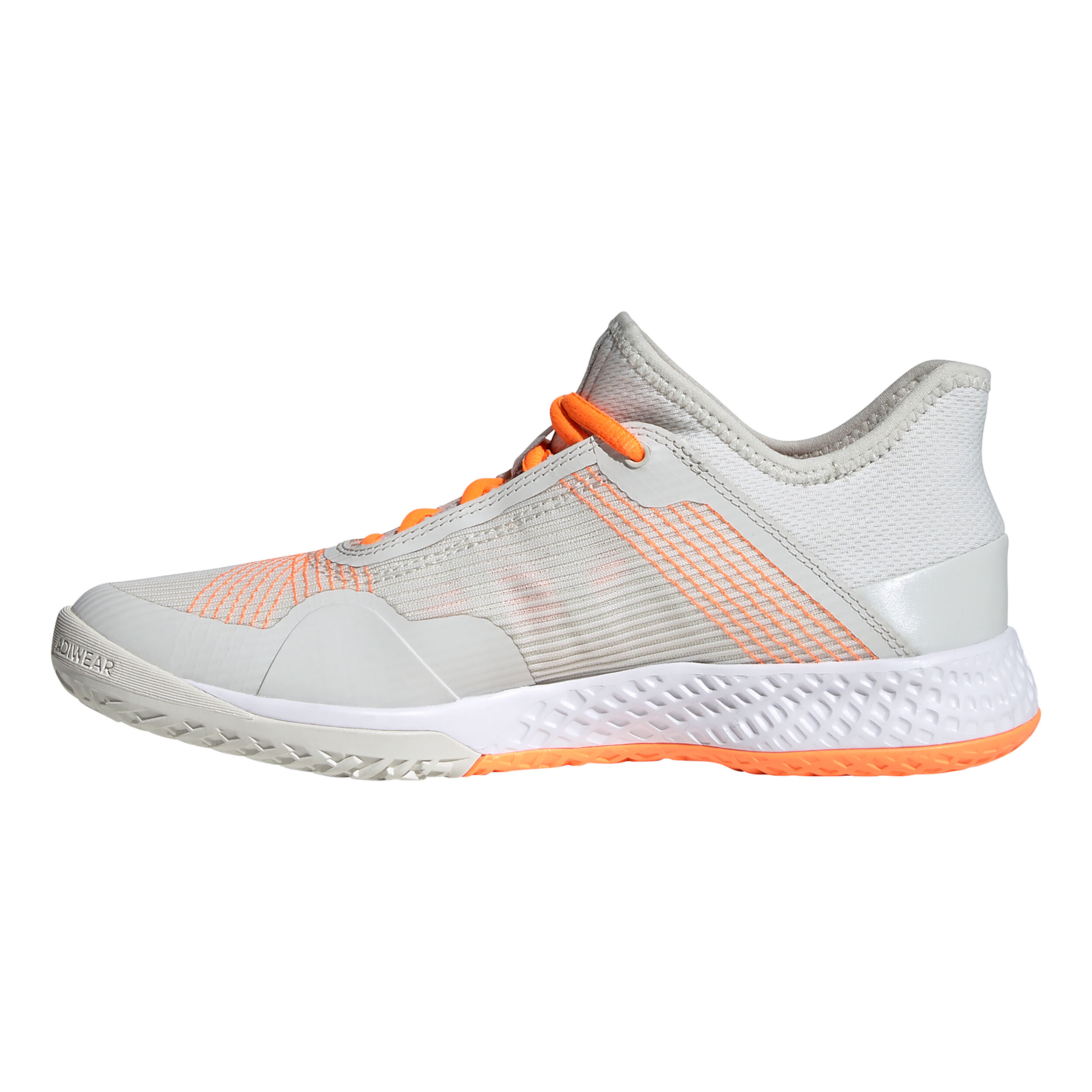 Adizero Club All Court Shoe Women Grey Orange