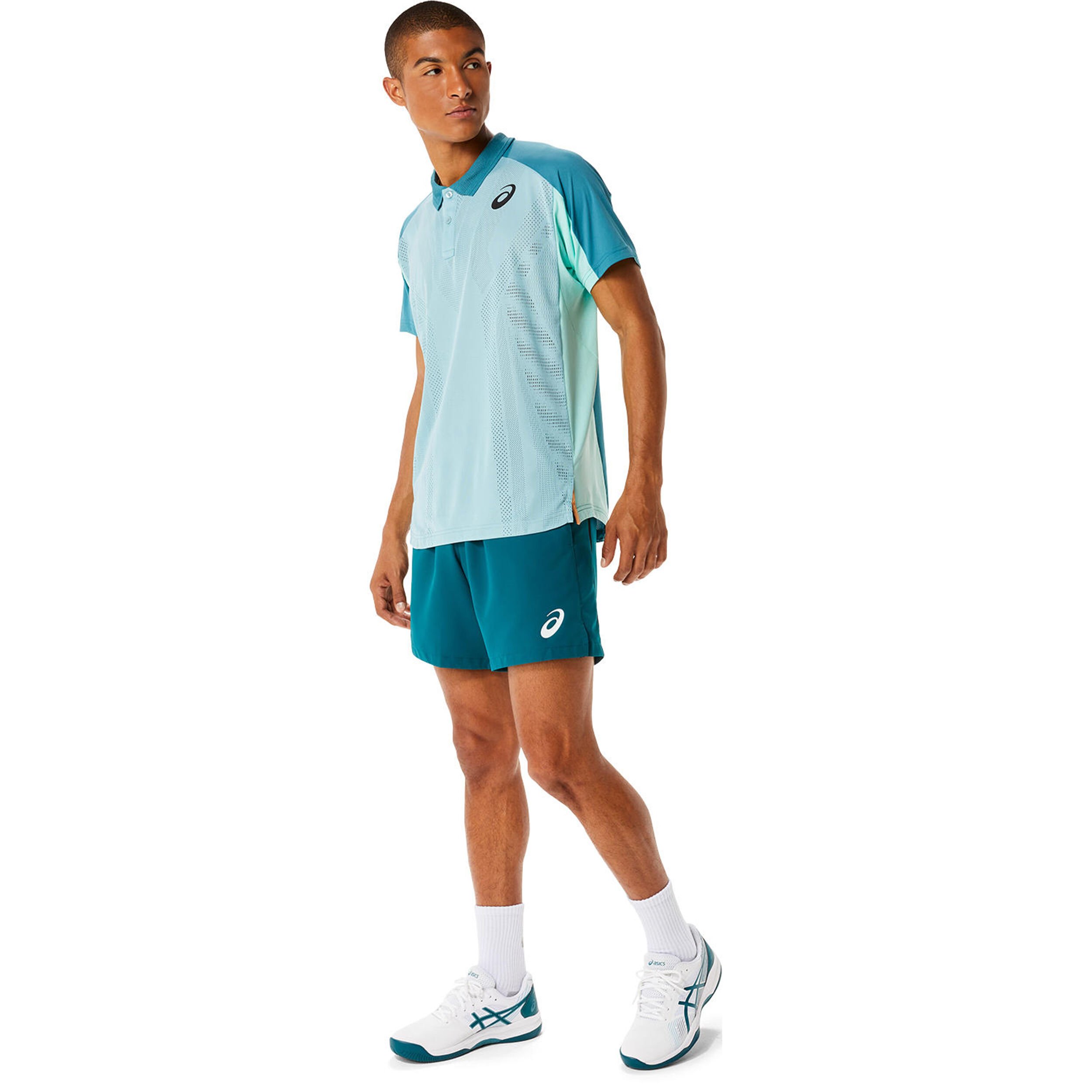 Buy ASICS Match Actibreeze Polo Men Mint online Tennis Point COM