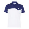 Court Polo Men-White,Dark Blue