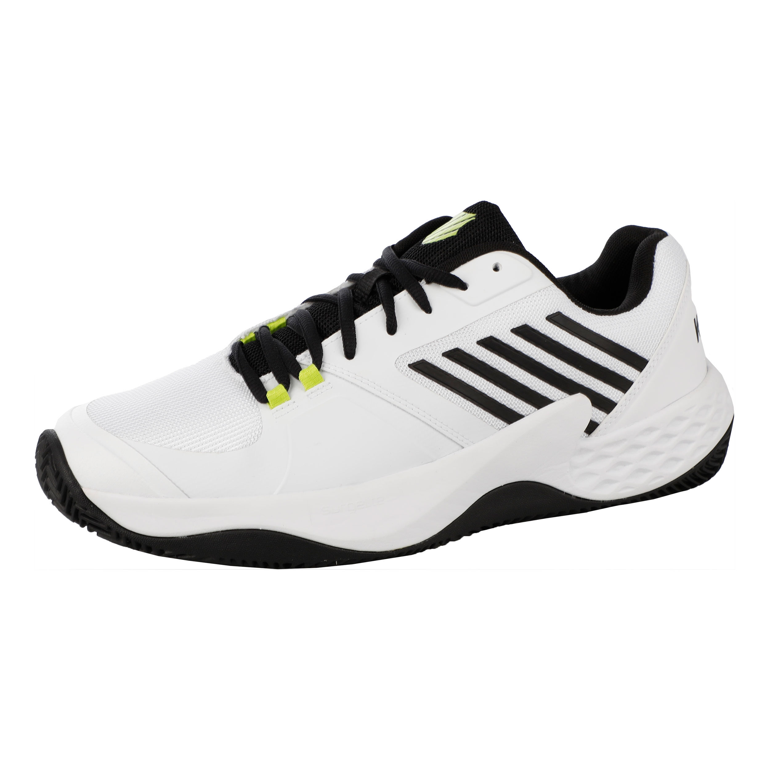 Buy K Swiss Aero Court Clay Court Shoe Men White Black online