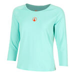 Quiet Please Clothing Quiet Please Wild Stripes Long Sleeve Women-Turquoise,Red