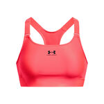 Under Armour Clothing Under Armour Heatgear High Sports Bras Women-Coral