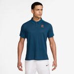 Nike Tennis apparel Nike Court Heritage Polo Men-Blue Grey,Green