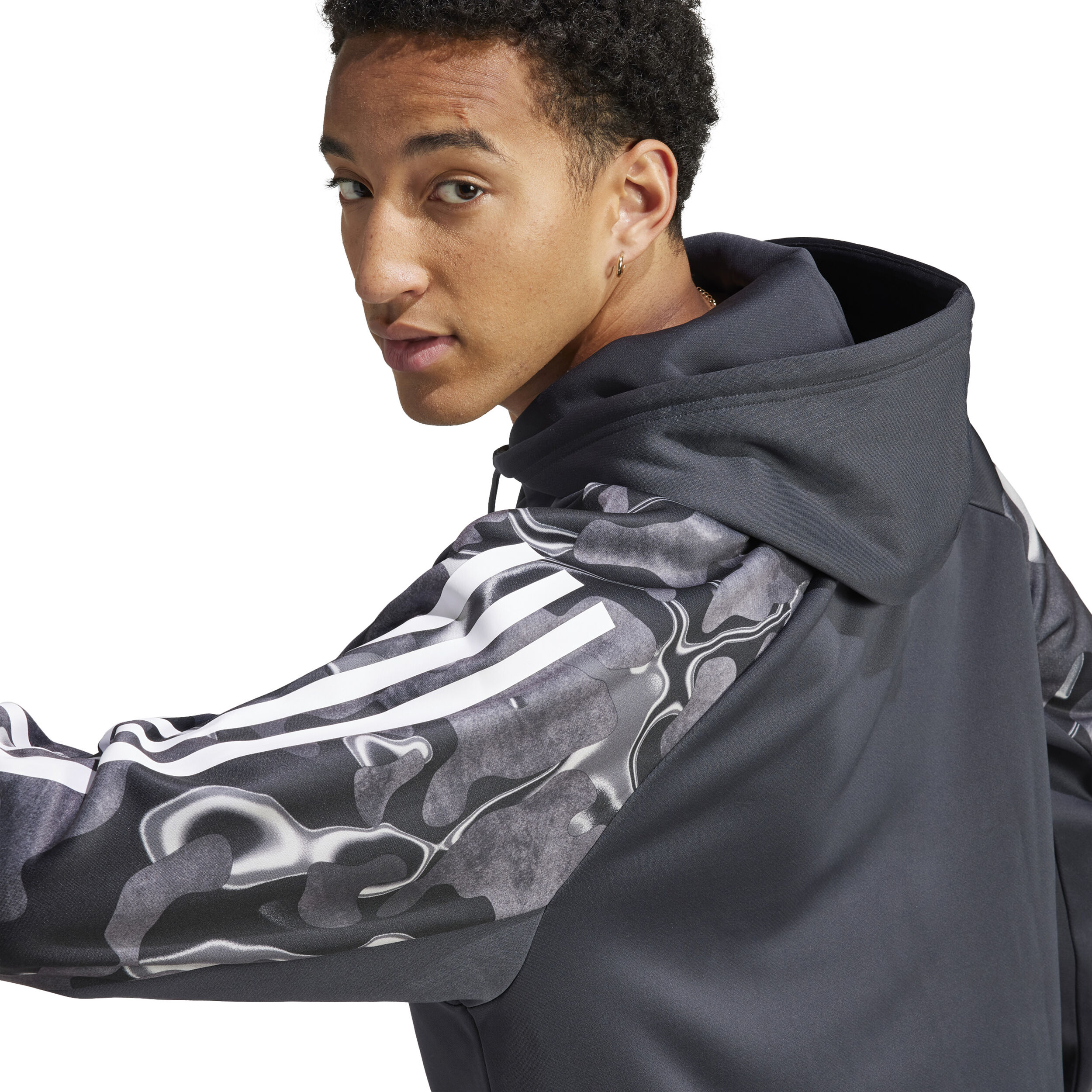 Adidas real scarf discount hoodie