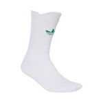 adidas Clothing adidas Crew Tennis Socks-White,Green