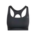 adidas Tennis apparel adidas Opt Mid Support Sports bras Women-black