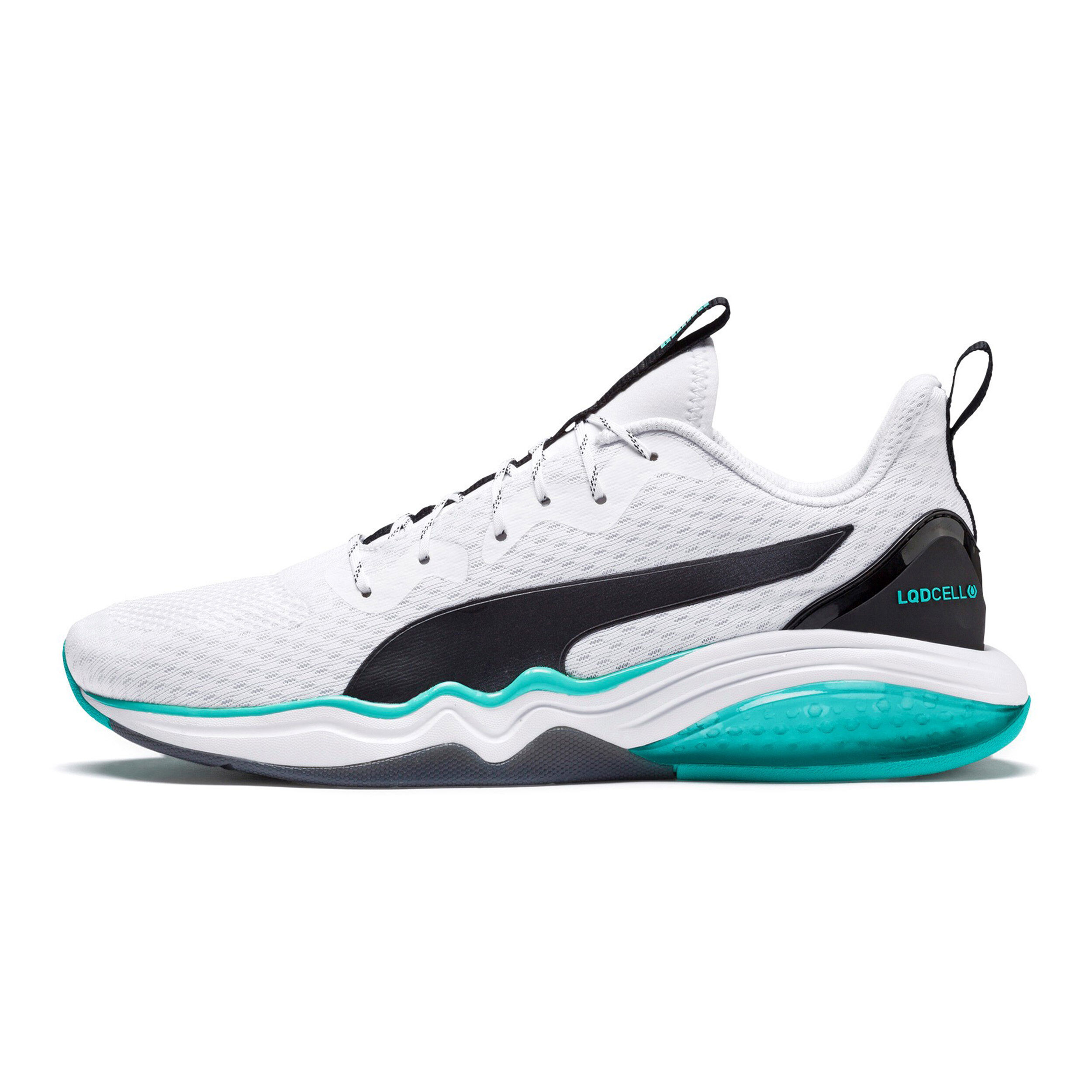 Buy Puma LQDCELL Tension Sneakers Men White Turquoise online