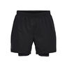 Dallas 2in1 Shorts Men-Black