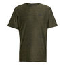 Training Essential Stretch T-Shirt Men-dark green
