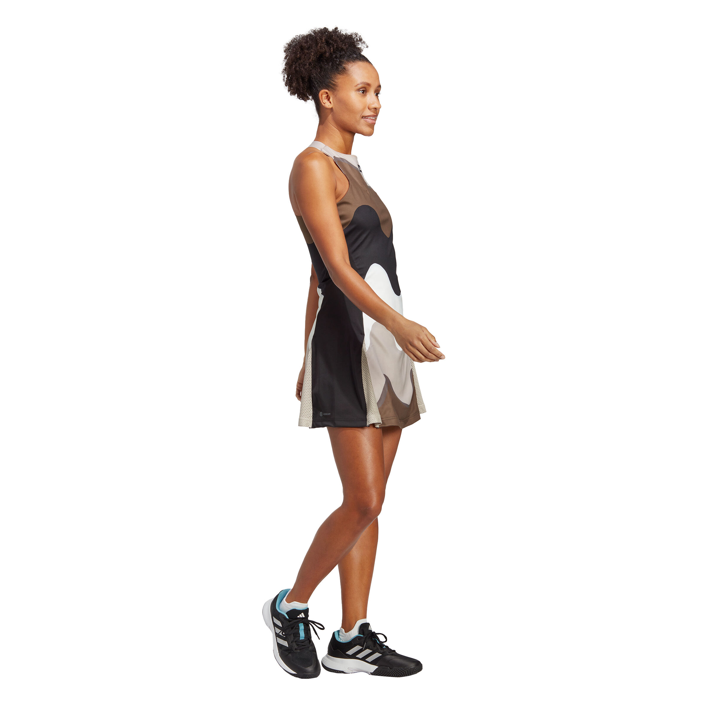 T Premium Dress Women Black Multicoloured