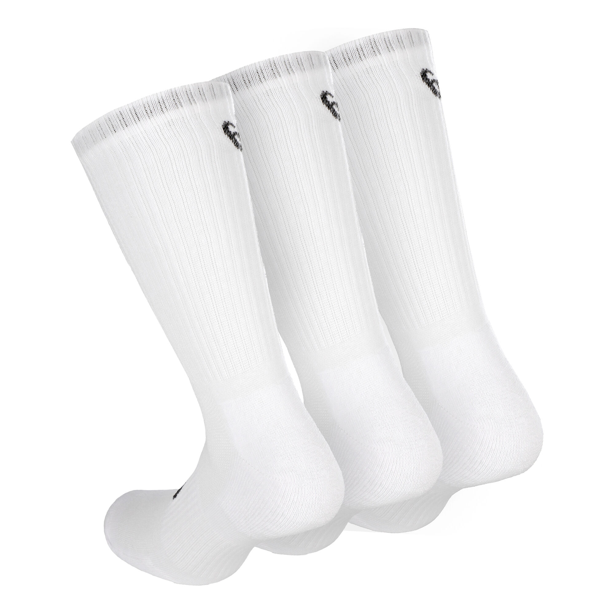 Buy ASICS Crew Sports Socks 3 Pack White, Black online | Tennis Point COM