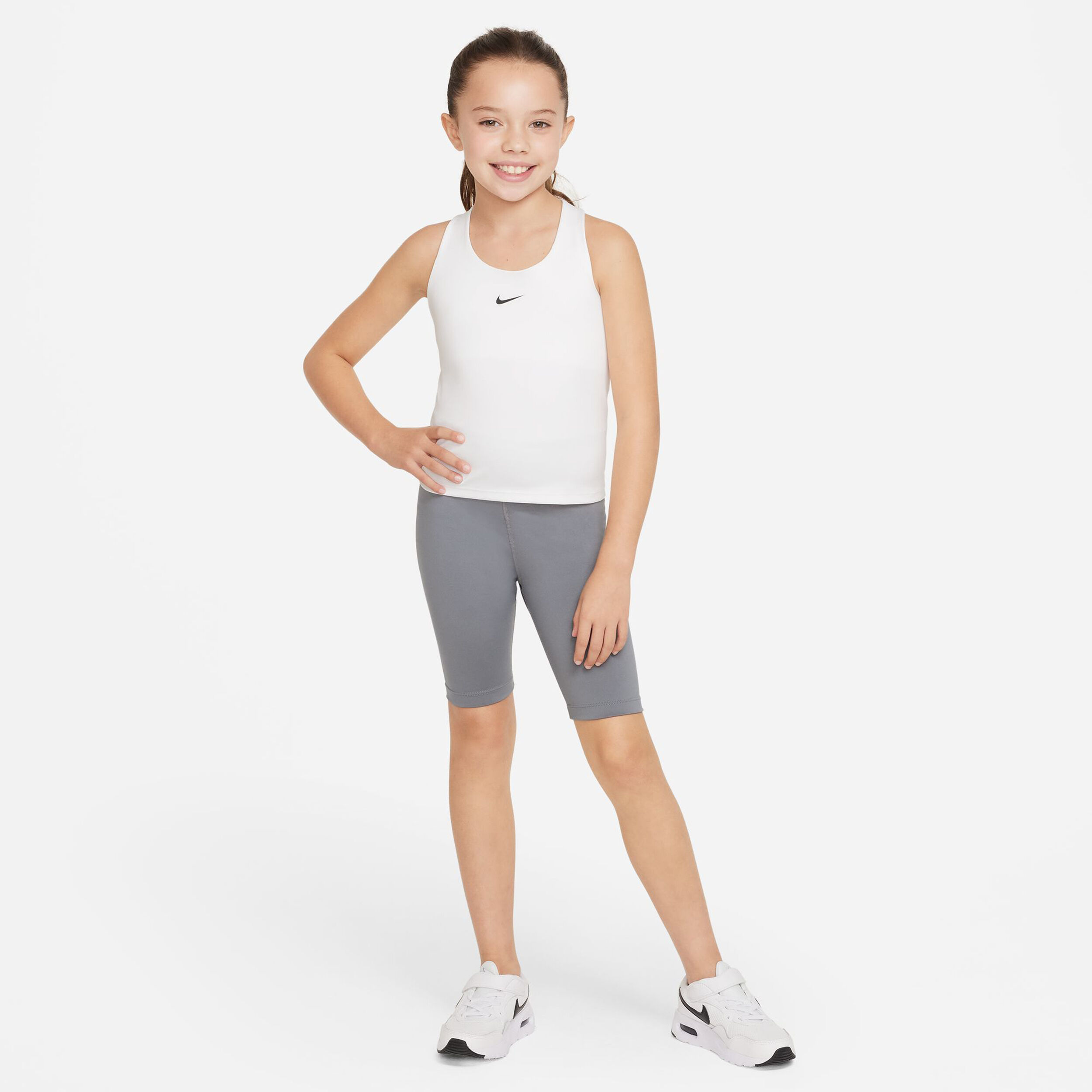 Buy Nike Dri Fit Swoosh Sports Bras Girls White online Tennis