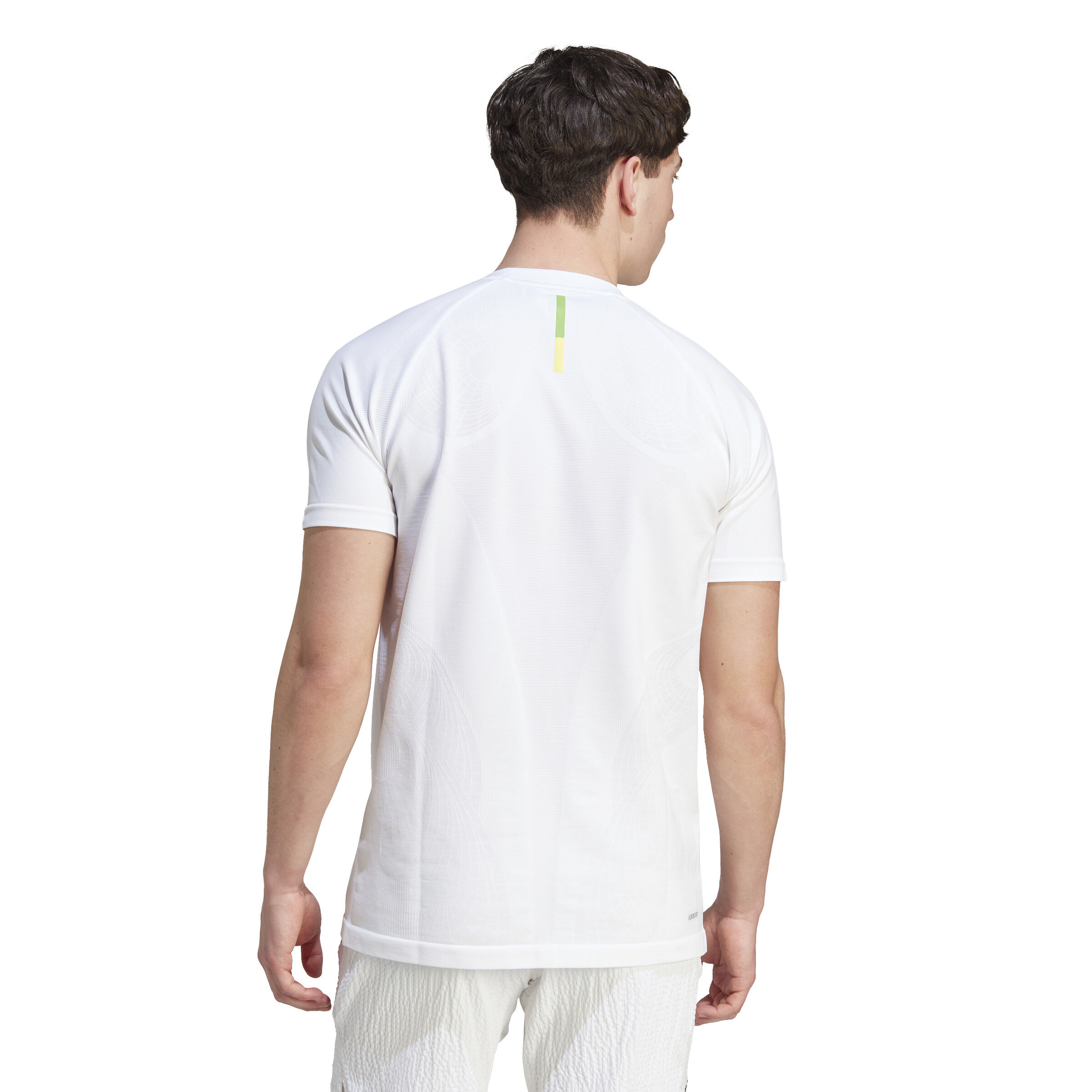 Adidas white sales dri fit shirt